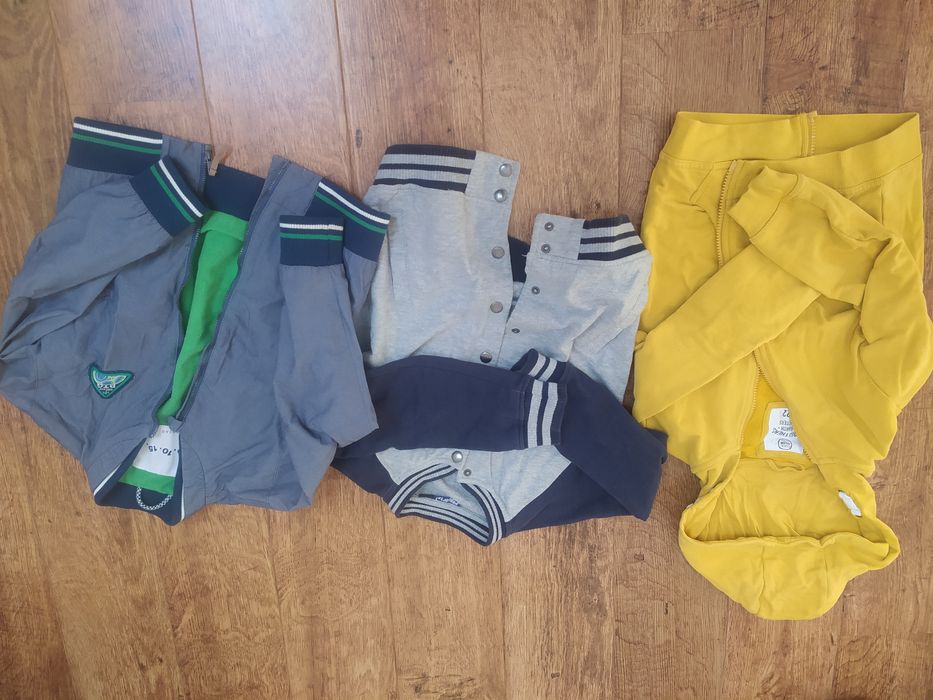 Bluzy, kurtki chłopiec 122