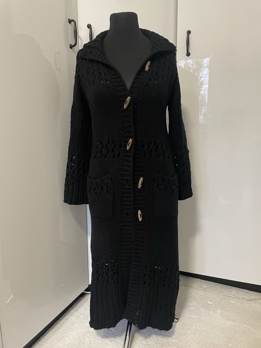 Gruby, dlugi sweter M