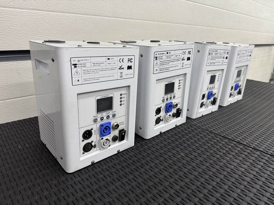 Wyrzutnie iskier spark 600w białe iskry na wesele okazja najtaniej