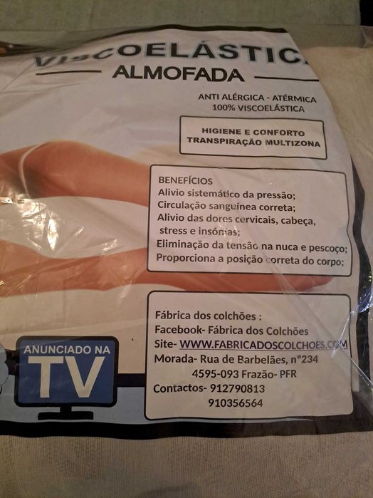 2 Almofadas Viscoelásticas Novas!