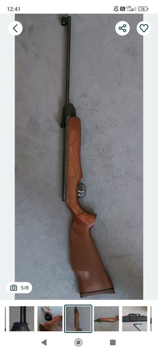 Kolba karabinek pneumatyczny