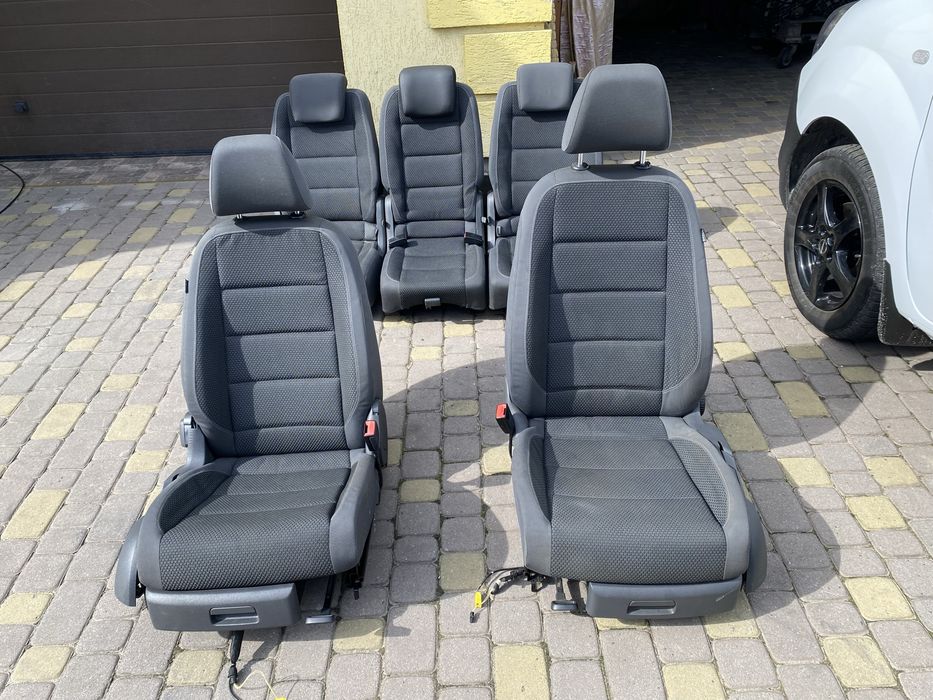 VW Touran Caddy Сидіння 7 місць Сидения Салон Тоуран Каді