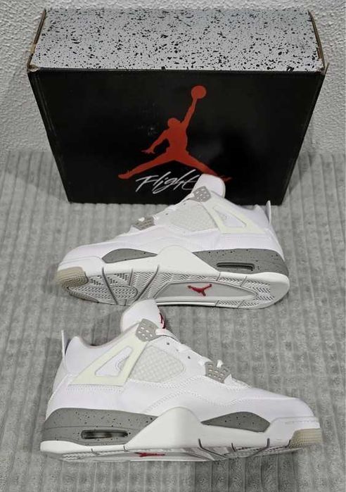 Jordan 4 Retro White Oreo R.38