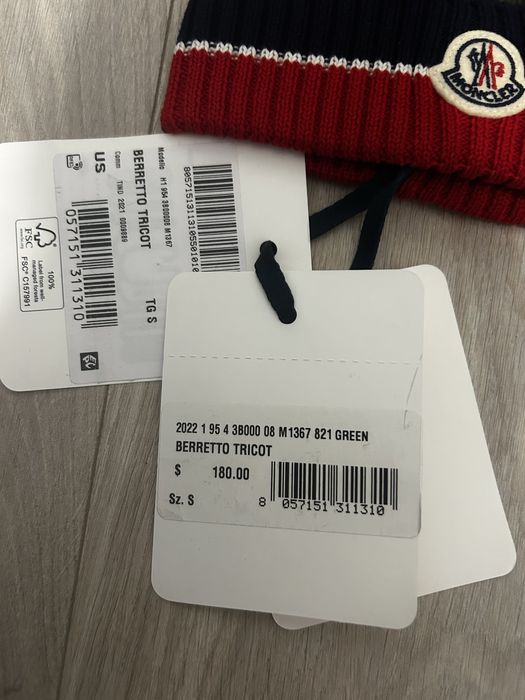Шапка Moncler, 0-1 рік, оригінальна