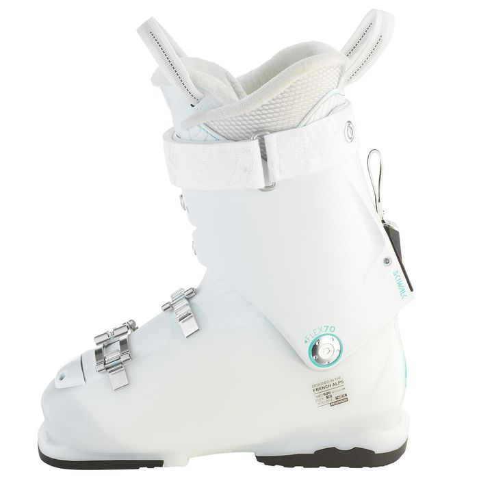 BOTAS DE SKI DE PISTA MULHER WID 500 BRANCO