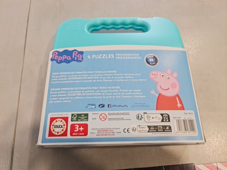 Puzzle porquinha peppa