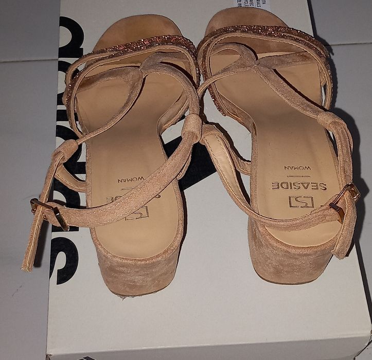 Sandália de tacão alto, tamanho 36 da Seaside 7€