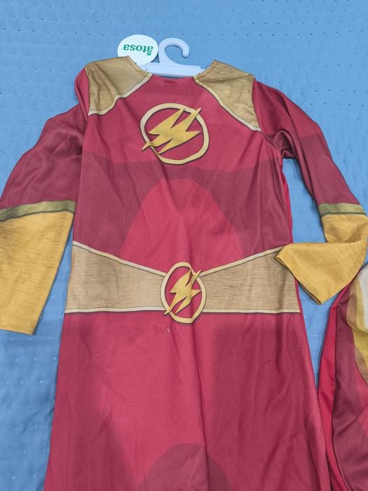 Disfarce Super Herói Flash Carnaval Festas Temáticas