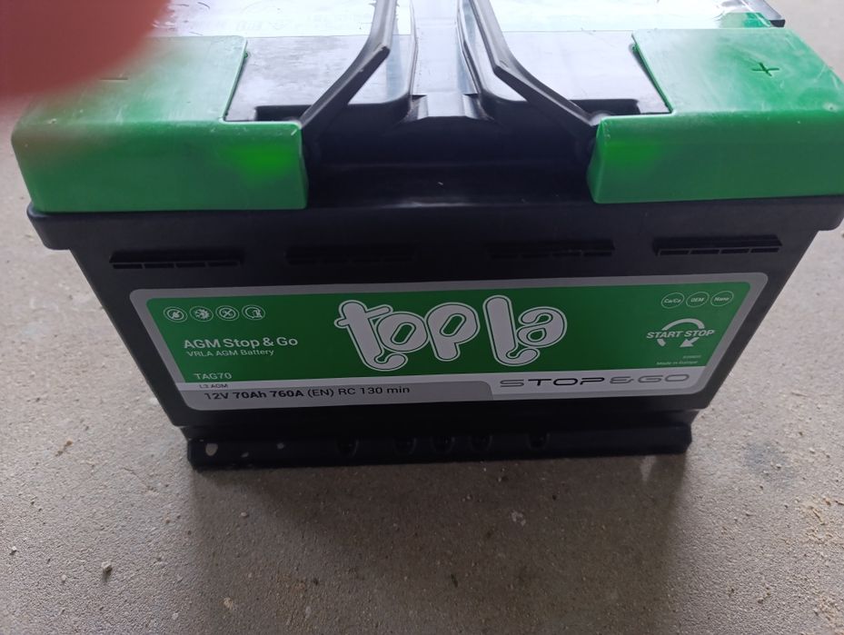 Akumulator AGM start /stop 70ah 760