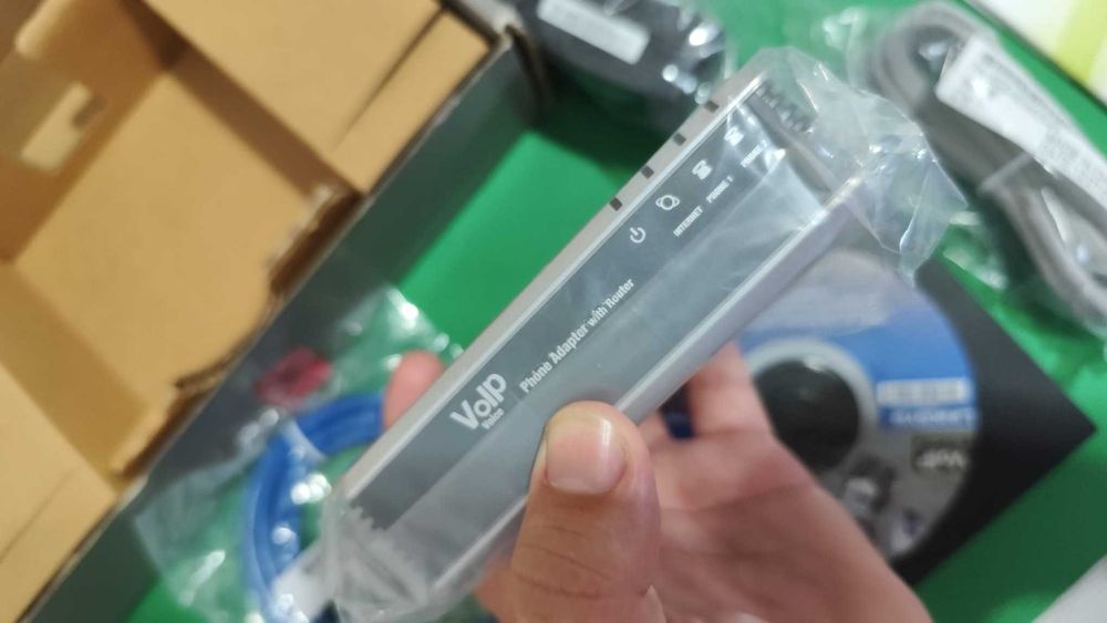 Linksys SPA2102-R2 VoIP Adapter Cisco SIP ATA Novo na Caixa (2unid).