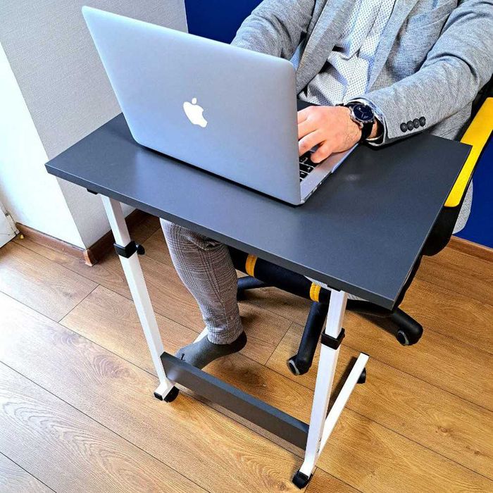 Стіл для ноутбука, 60×40, комп'ютерний стіл, регулювання висоти до 90