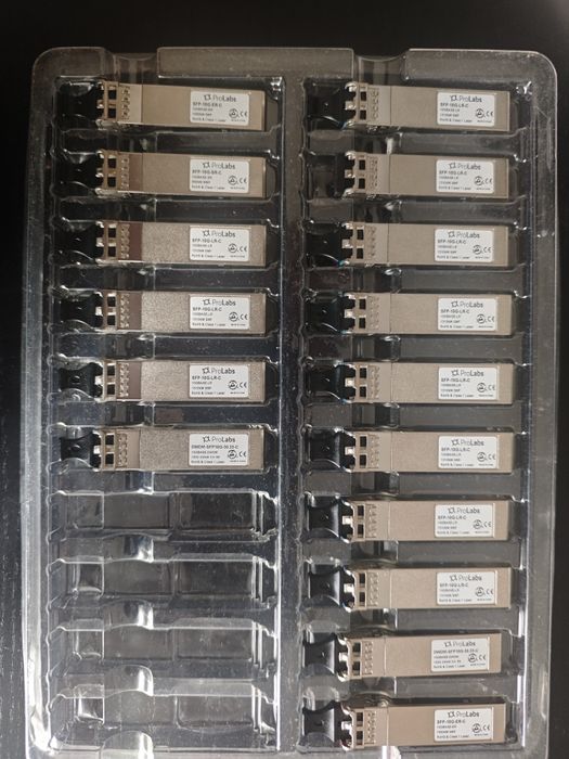 OPORTUNIDADE: Lote de Módulos SFP+ 10G ProLabs LR e DWDM