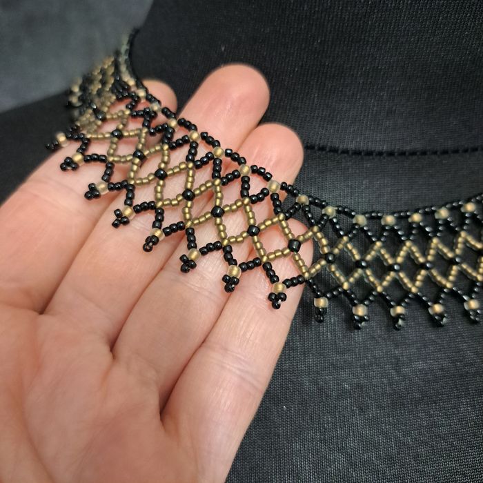 Naszyjnik korale ręcznie robione