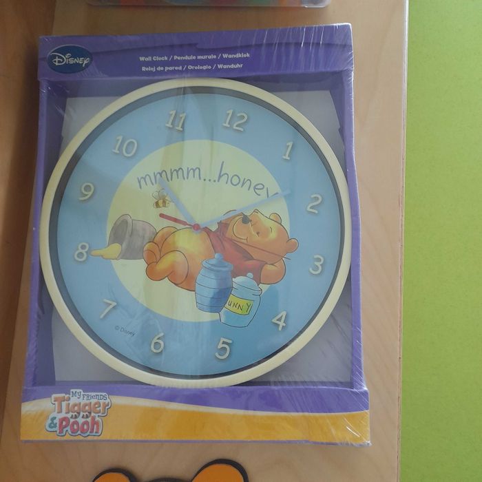 baú e relógio Winnie The Pooh