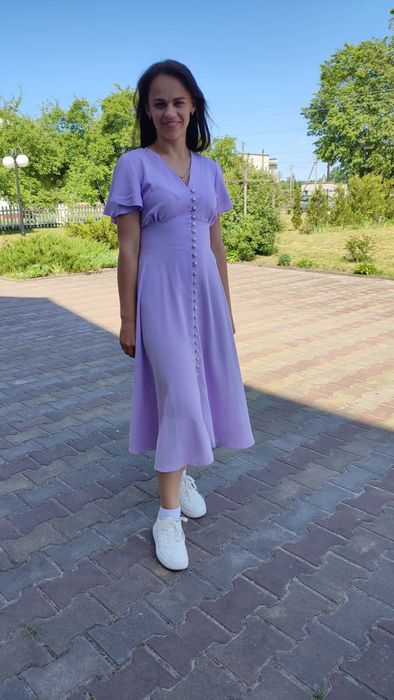 Плаття жіноче бузковий