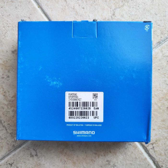 Pedais Shimano PD-R550 SPD-SL