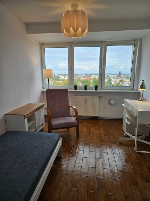 pokój jedynka duży ładny piękny widok