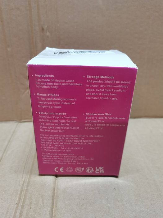 CROING 2 pcs Kubeczki menstruacyjne