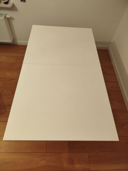 Stół rozkładany biały lakierowany 90x160 max 220