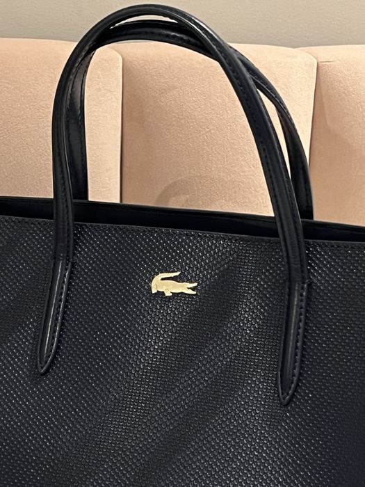 Torebka LACOSTE granatowa