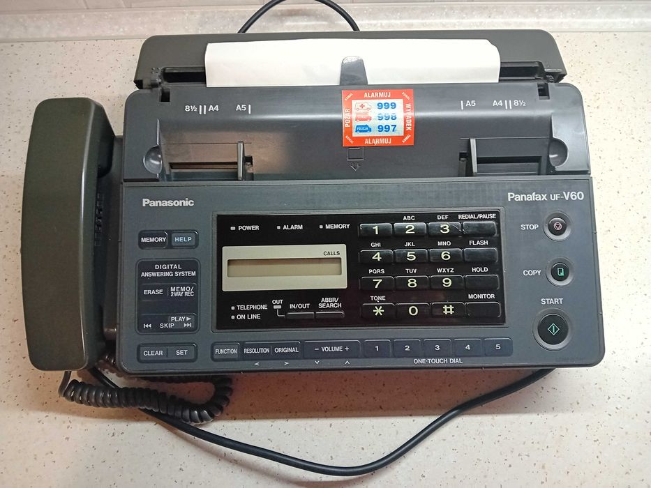 Fax Panasonic Panafax UF-V60