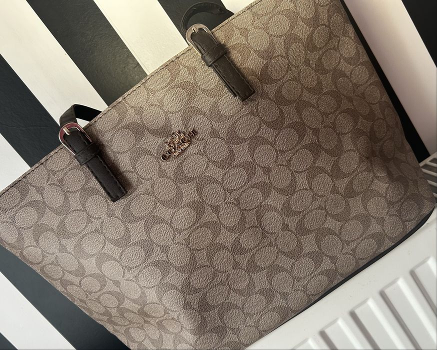 Torebka Coach Pojemna na codzien do pracy szkoly y2k