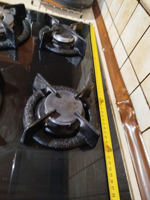 Płyta gazowa na szkle 60 cm