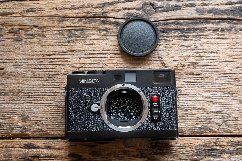 Minolta CLE w bardzo dobry stanie. Jak Leica M7