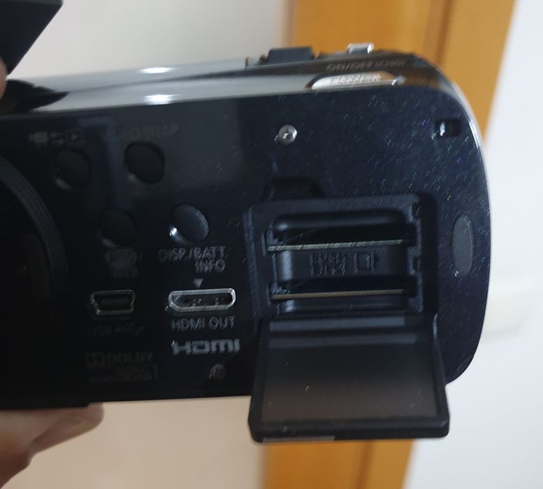 Camera filmar Canon e tripés