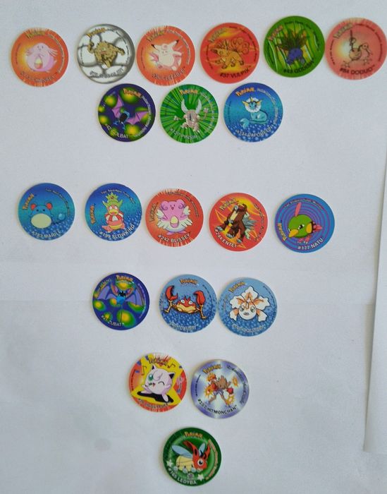 Coleção Tazos da Pokémon, 2 e 3, Attack, Stiker