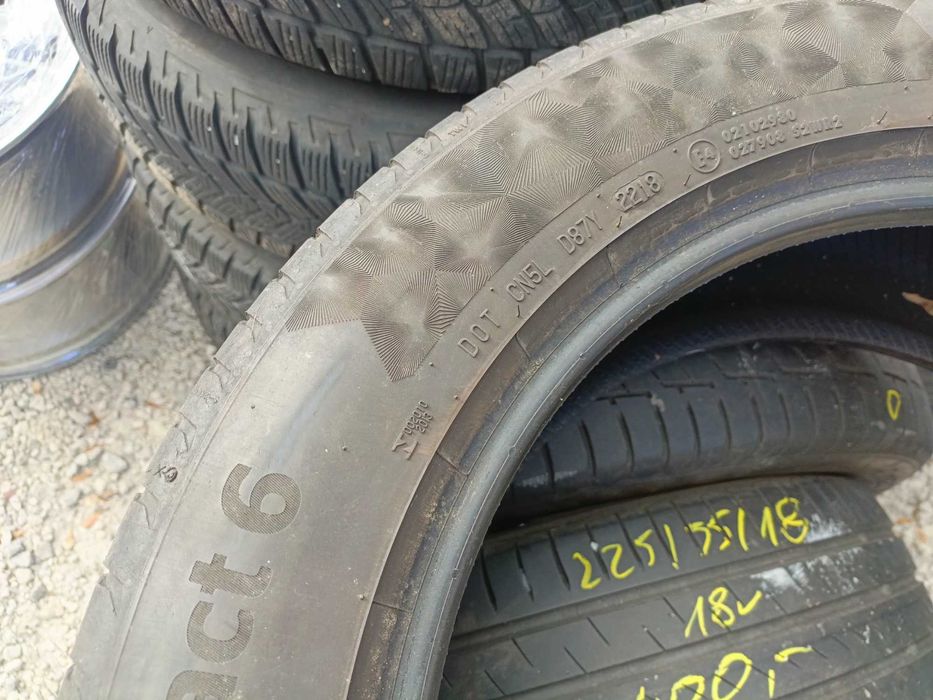 opony letnie 225/55/18 Continental 4 sztuki
