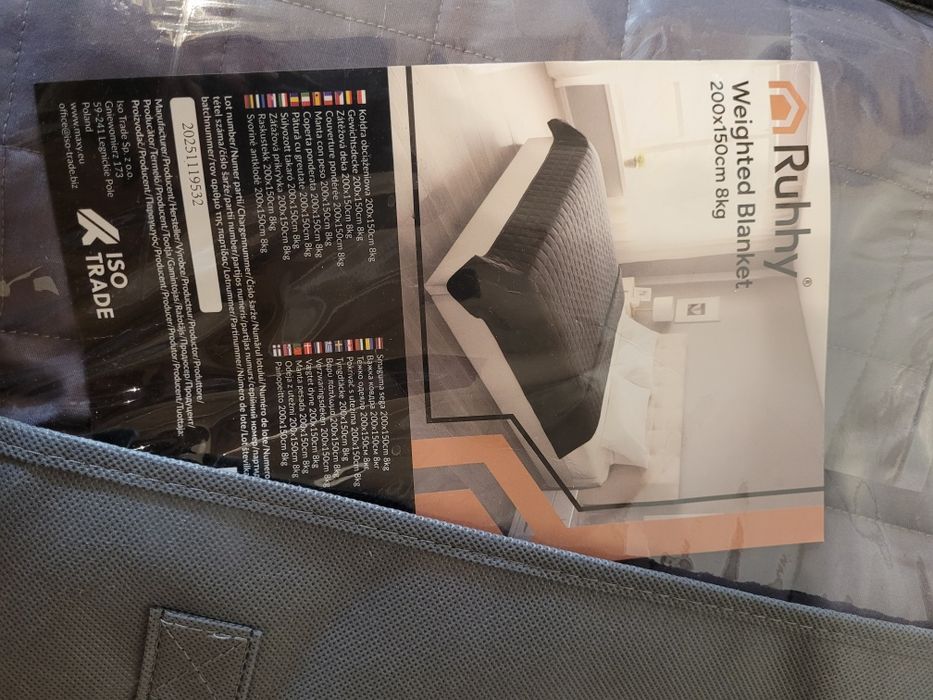 Kołdra obciążeniowa sensoryczna 8 kg nowa