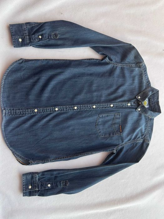 SuperDry _ Jeansowa koszula S _ 100% bawełna