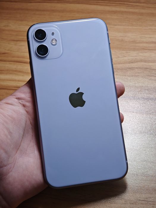Продам iPhone 11 64GB Purple R-sim б.у гарний стан