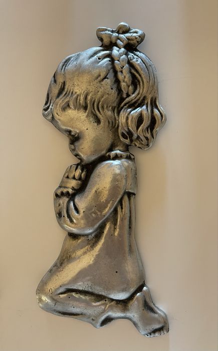 Anjo da guarda em estanho o par ou em separado