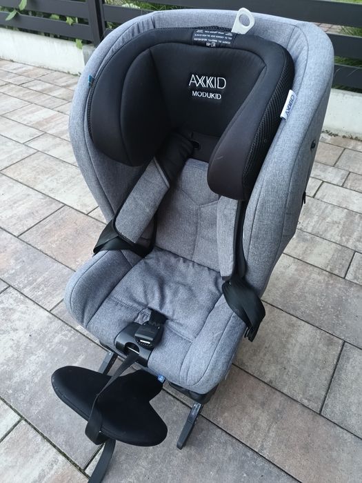 Fotelik samochodowy Axkid Modukid ISOFIX 61-105 cm do 18 kg IDEALNY