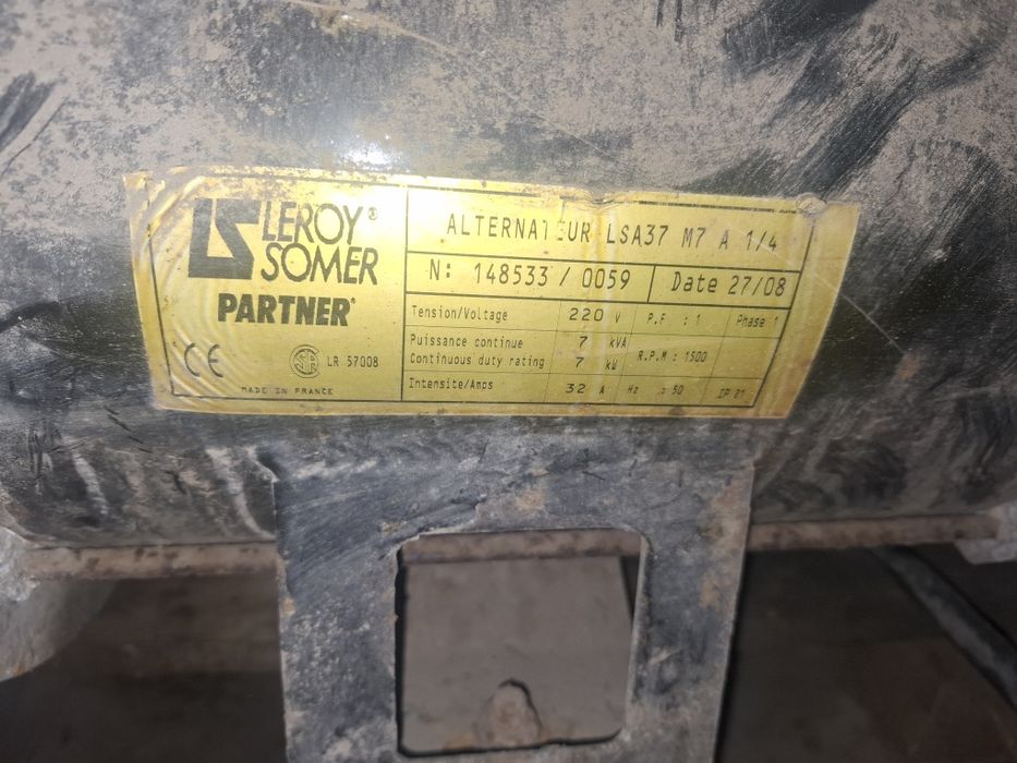 Agregat  Prądnica generator 10 kva sterowanie elektryczne łącznik