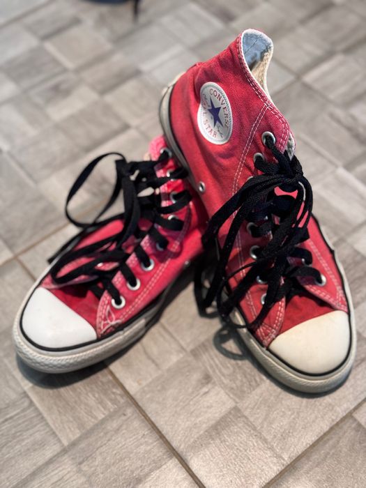 Trampki wysokie CONVERSE 41 26cm Chuck Taylor All Star czerwone