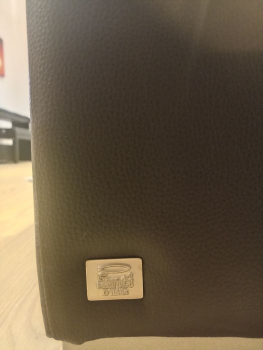 Sofá chaise longue castanho em  muito bom estado