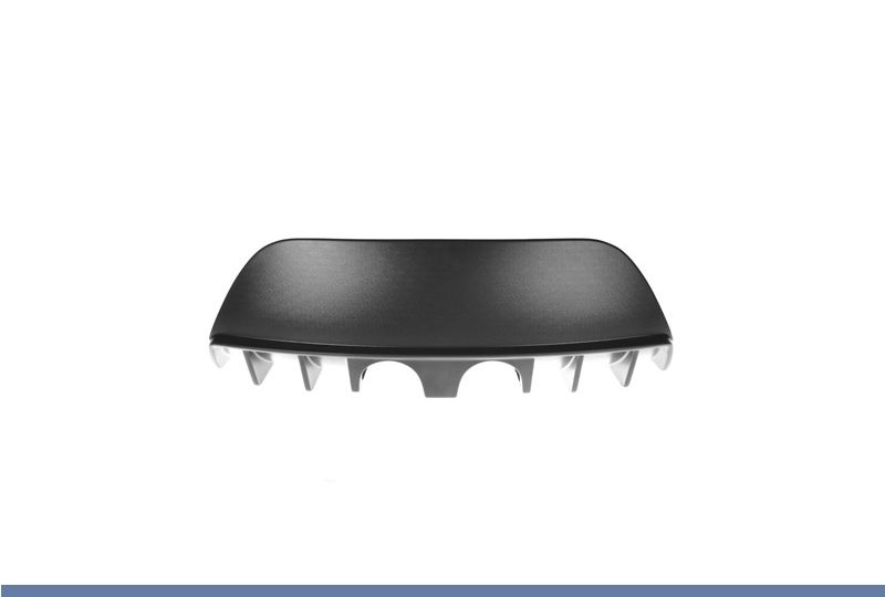 DIFUSOR TRASEIRO SEAT LEON 1P 2005-2012 PRETO FOSCO