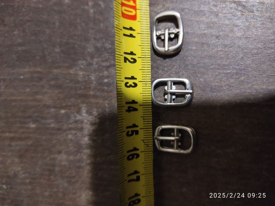 Пряжка металева міцна