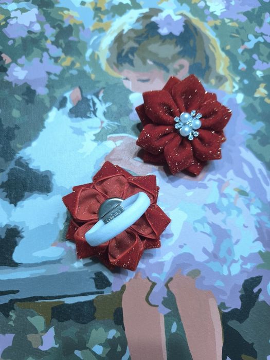 Резиночки ручної роботи для волосся