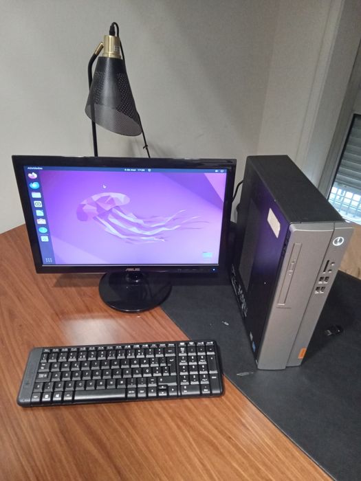 PC Lenovo SSD Rápido + Monitor ASUS | Wi-Fi | Ideal Trabalho / Estudo