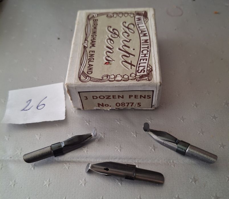 Vintage Script Pens William Mitchells