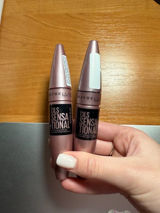 Туши Maybelline Intense Black