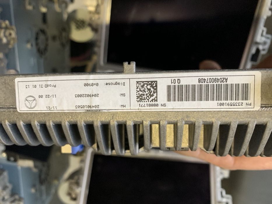 NTG 4.5 мерседес comand  w 204 207 218