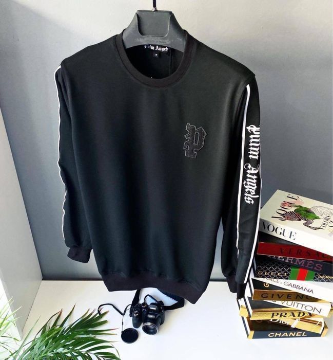 РАСПРОДАЖА! PALM ANGELS Мужской свитшот батник реглан кофта оригинал