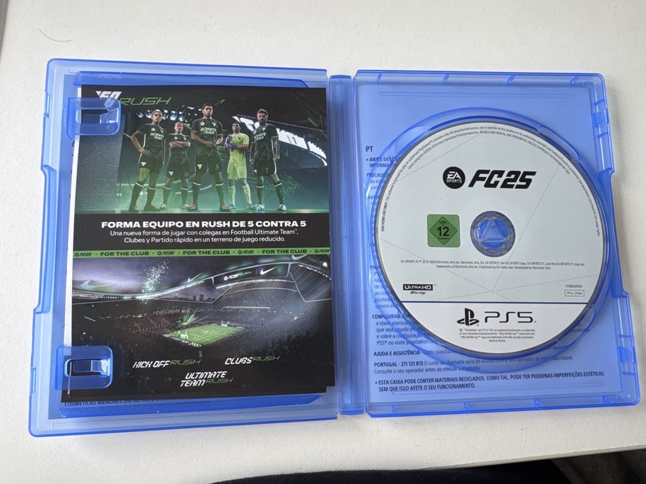 Vendo FC 25 para PS5