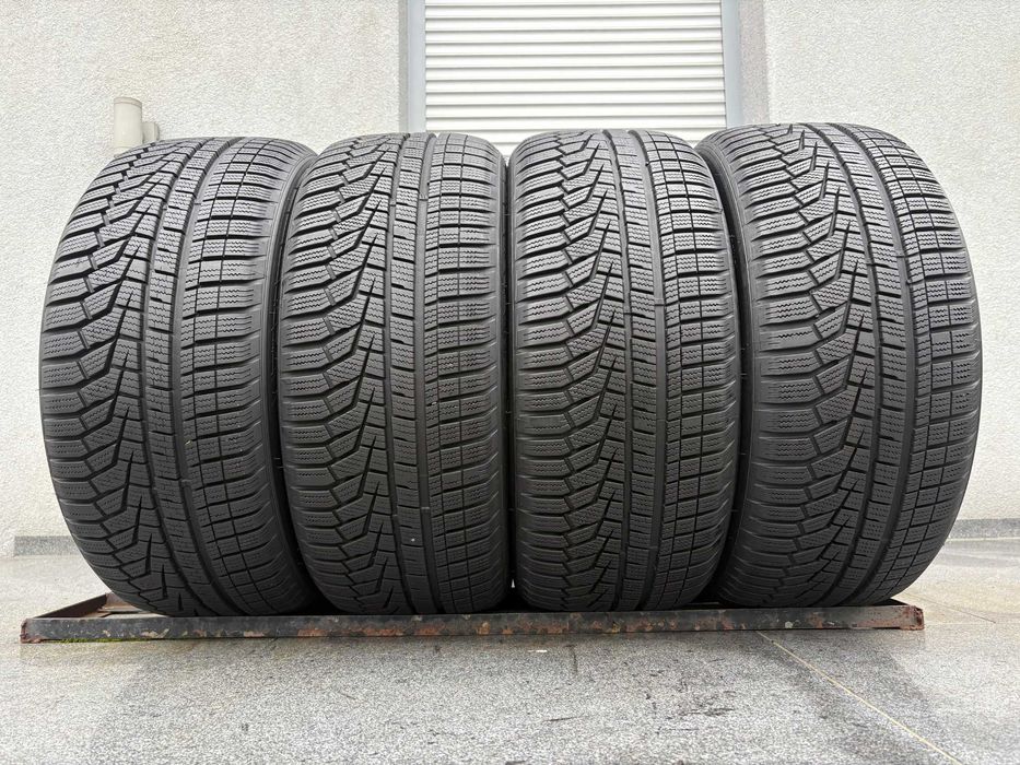 4szt zimowe 225/50R17 Hankook 7,7mm 2024r bdb stan! Z670 gwarancja