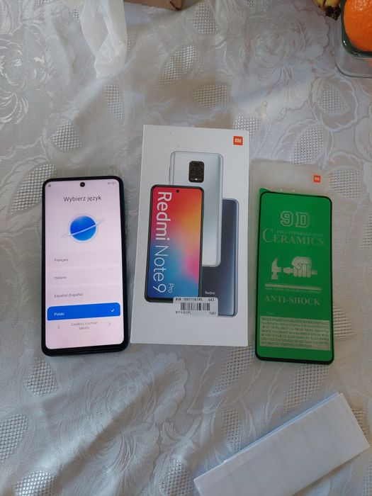 Telefon nie samsung iphone Xiaomi Redmi note 9 Pro  6 gb ram 64 gb rom
